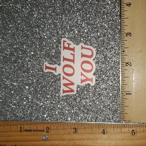 TV SHOW NETFLIX Waterproof Sticker YOU wolf - Picture 2 of 8